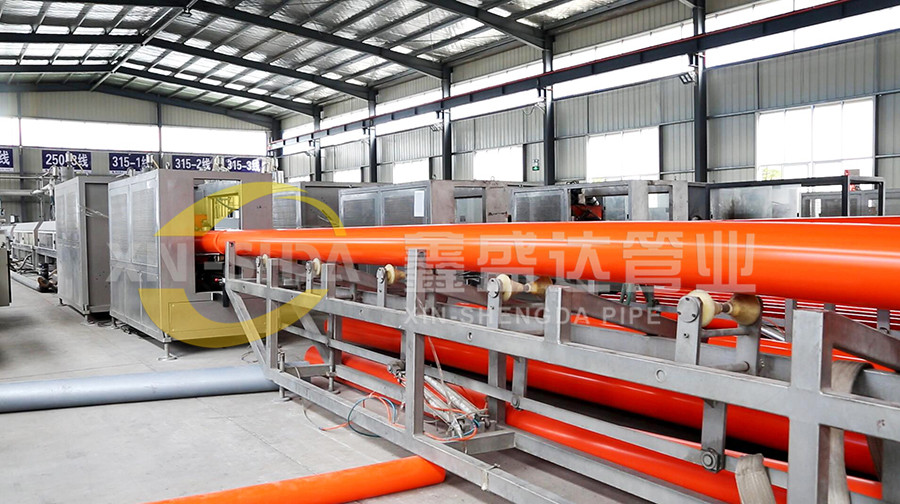 电力套管生产现场