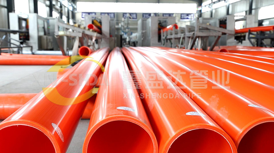 电力管生产现场